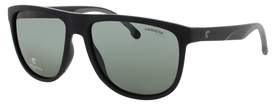 CARRERA 8059/S Frame MATTE BLACK Lens GREEN POLARIZED