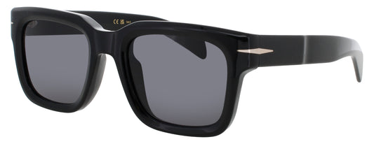 DAVID BECKHAM DB 7100/S Frame BLACK Lens SMOKE