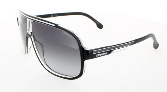 CARRERA 1058/S Frame BLACKWHTE Lens DARK GREY GRADIENT