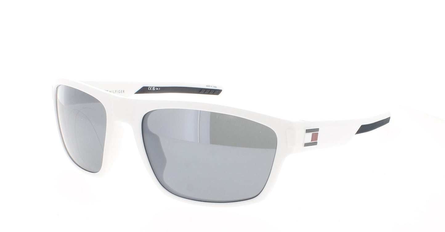 TOMMY HILFIGER TH 1978/S Frame MATTE WHITE Lens SILVER POLARIZED