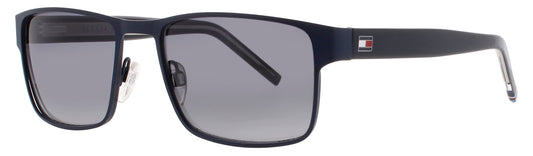 TOMMY HILFIGER TH 1974/S Frame MATTE BLUE Lens SMOKE