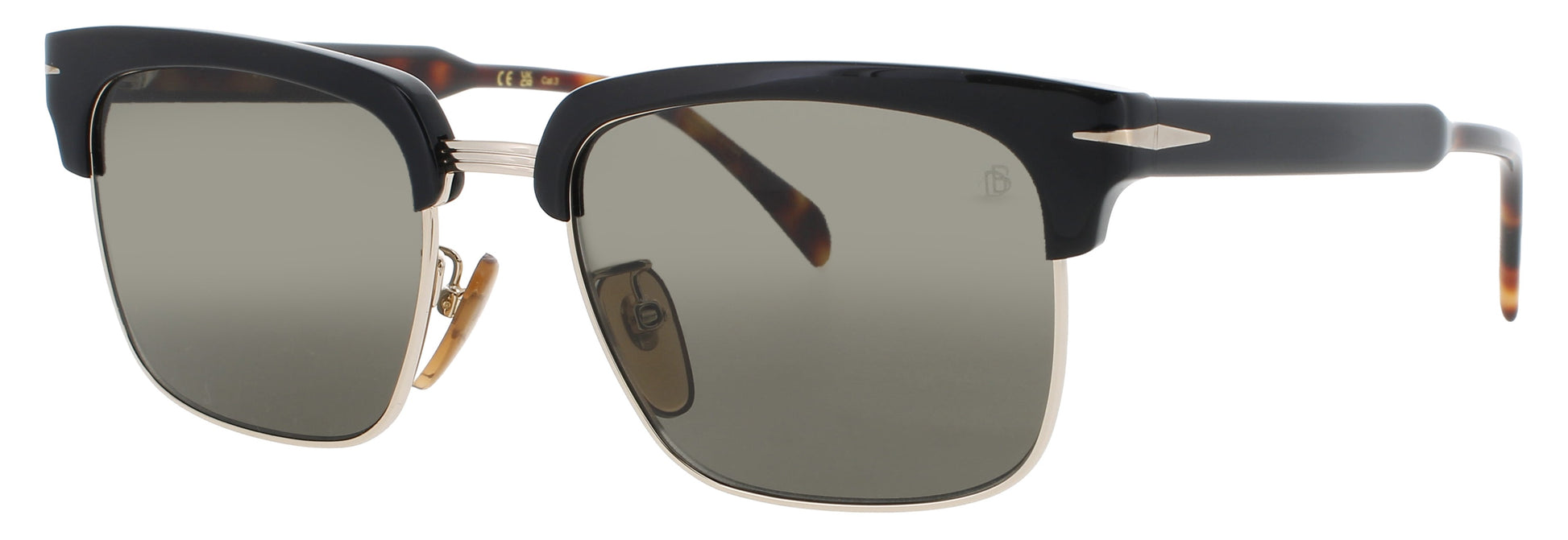 DAVID BECKHAM 1119/G/S Frame BLACK HAVANA Lens GREY TINT