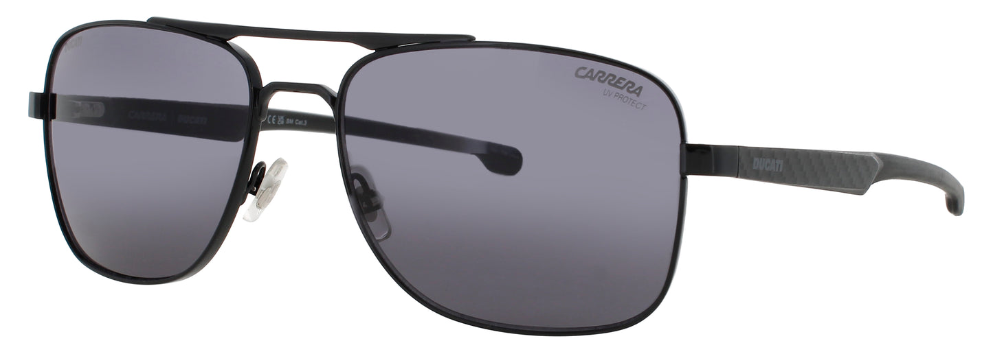 CARRERA CARDUC-022/S Frame BLACK Lens GREY TINT