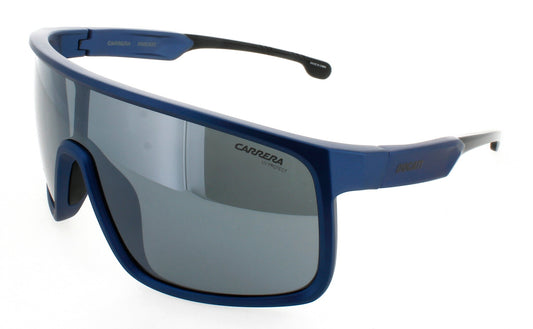 CARRERA CARDUC 017/S Frame BLUE METAL Lens SILVER MIRRORED