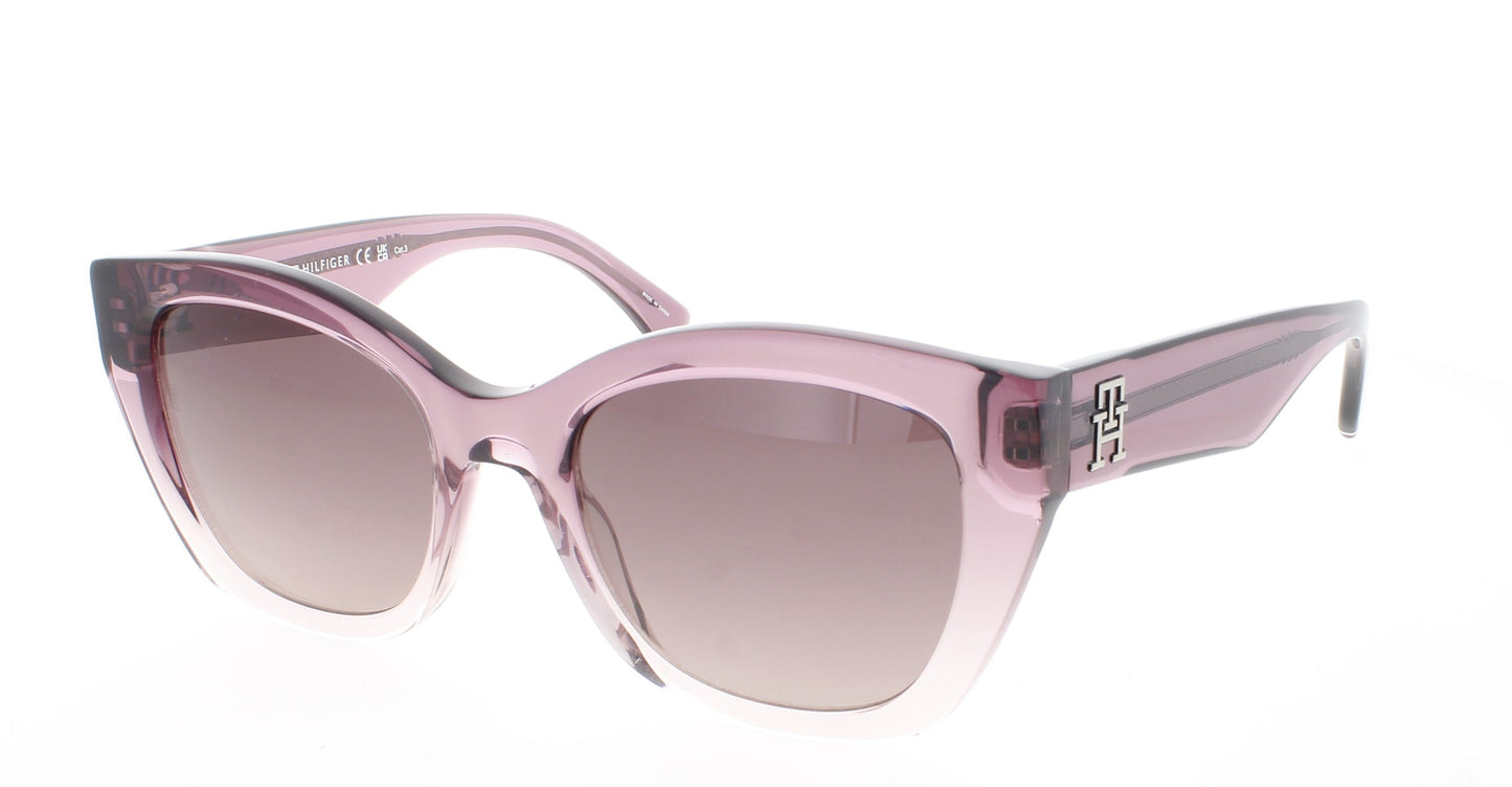 TOMMY HILFIGER TH 1980/S Frame MAUVE Lens PINK SHADED