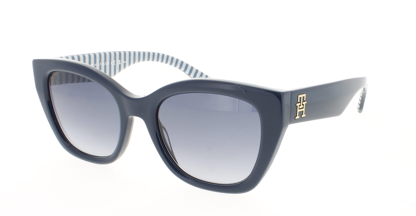 TOMMY HILFIGER TH 1980/S Frame BLUE PATTERN Lens DARK BLUE GRADIENT