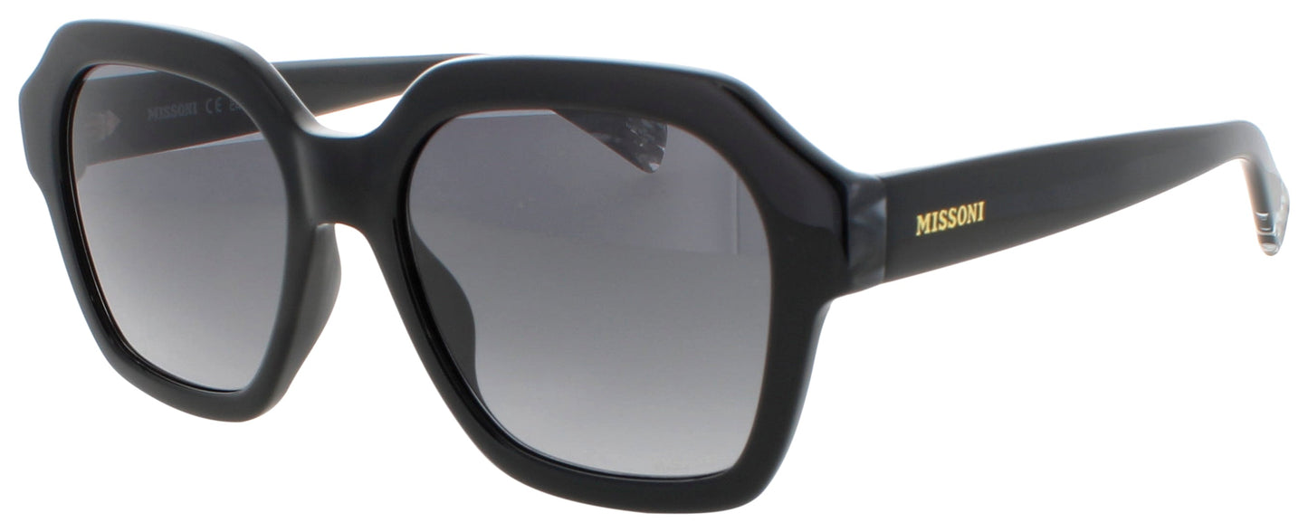 MISSONI MIS 0130/G/S Frame BLACK Lens DARK GREY GRADIENT