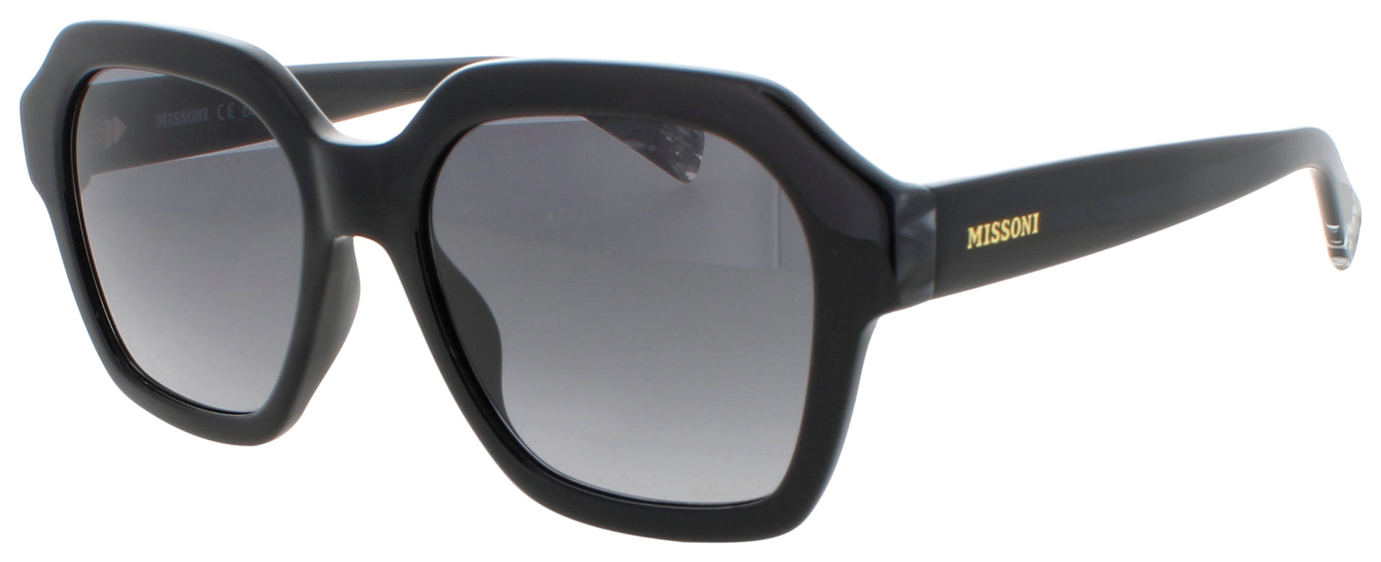 MISSONI MIS 0130/G/S Frame BLACK Lens DARK GREY GRADIENT