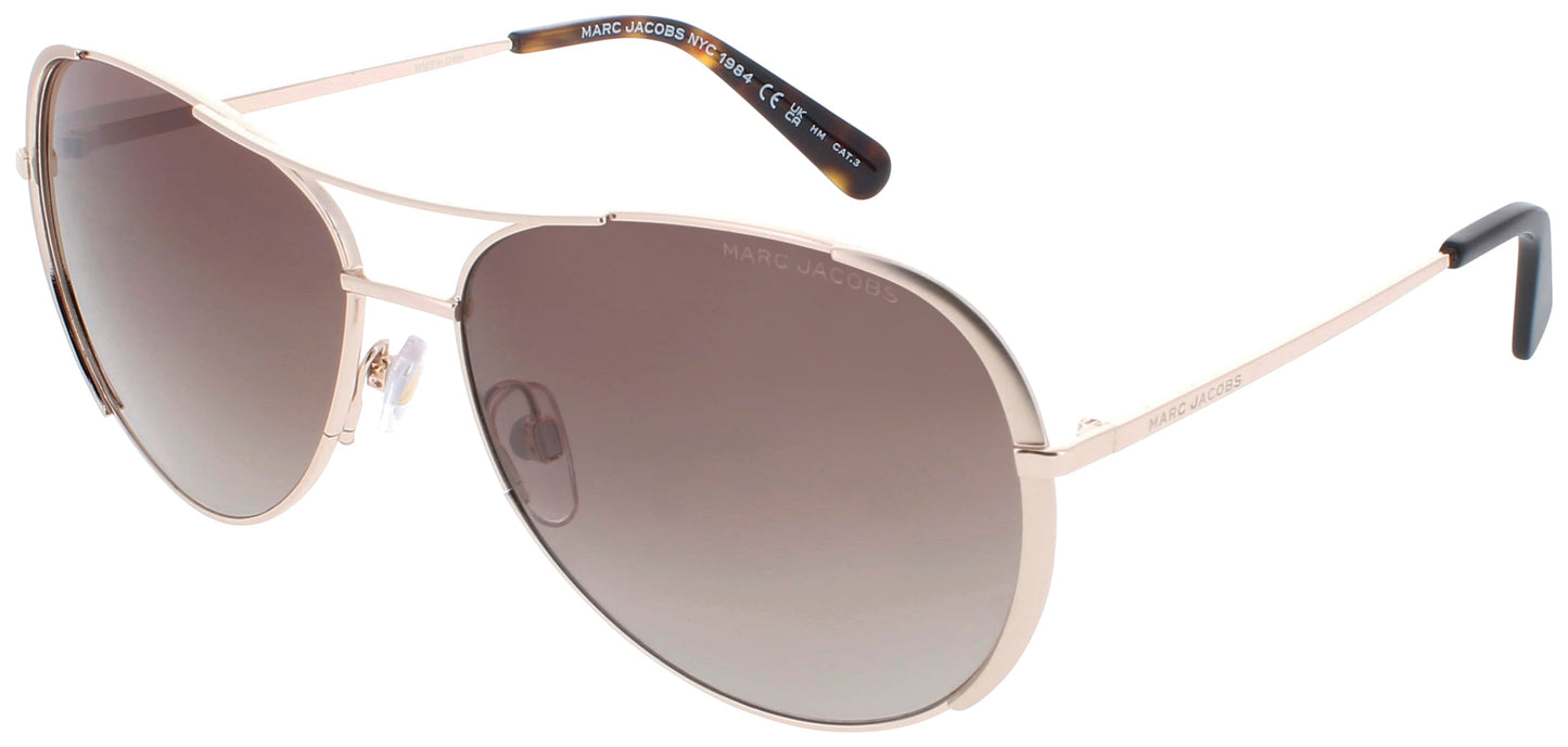 MARC JACOBS MARC 686/S Frame GOLD HAVANA Lens BROWN GRADIENT