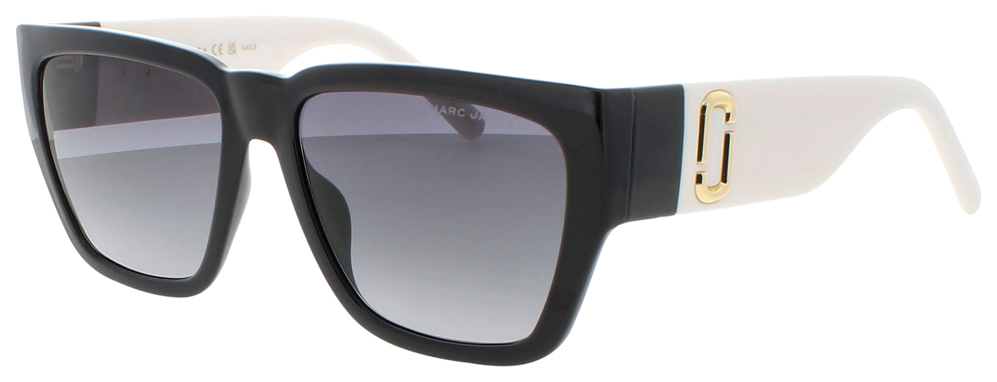 MARC JACOBS MARC 646/S Frame BLACK WHTE Lens DARK GREY GRADIENT