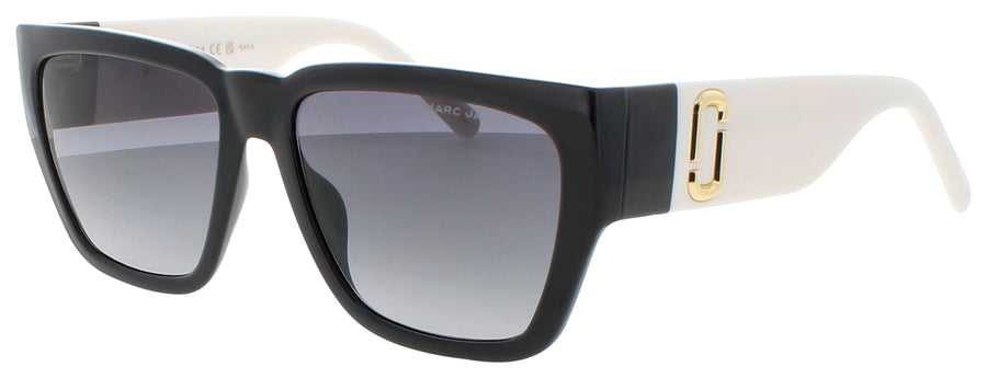 MARC JACOBS MARC 646/S Frame BLACK WHTE Lens DARK GREY GRADIENT