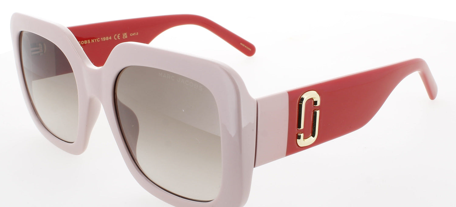 MARC JACOBS MARC 647/S Frame PINK RED Lens BROWN GRADIENT