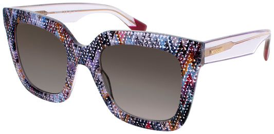 MISSONI MIS 0126/S Frame MULTICOLOR PATTERN Lens BROWN VIOLET SHADED