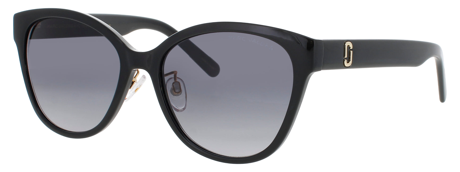 MARC JACOBS 648/G/S Frame BLACK Lens GREY FLASH
