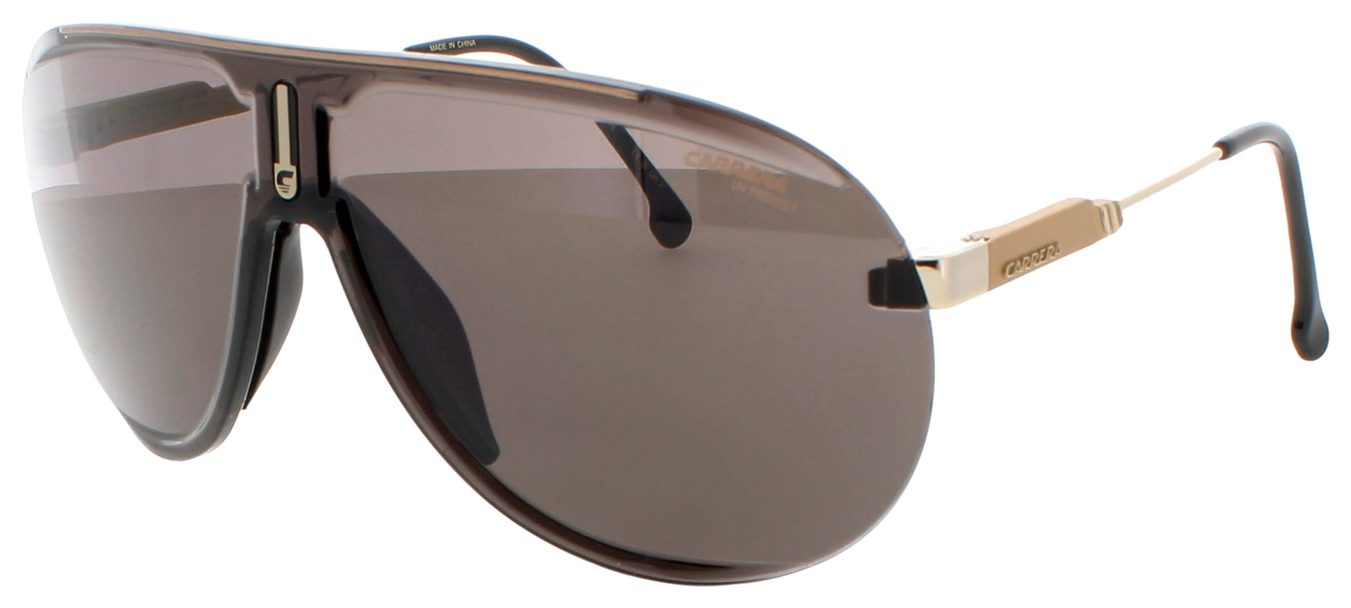 CARRERA SUPERCHAMPION Frame MATTE BLACK / GOLD Lens DARK BROWN