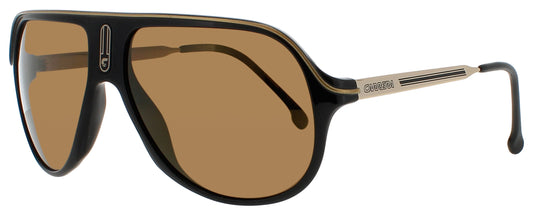 CARRERA SAFARI65/N Frame BLACK GOLD Lens BROWN