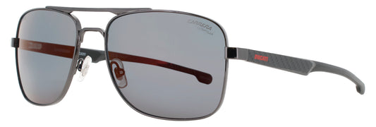 CARRERA CARDUC 022/S Frame DARK RUTHENIUM BLACK Lens RED POLARIZED