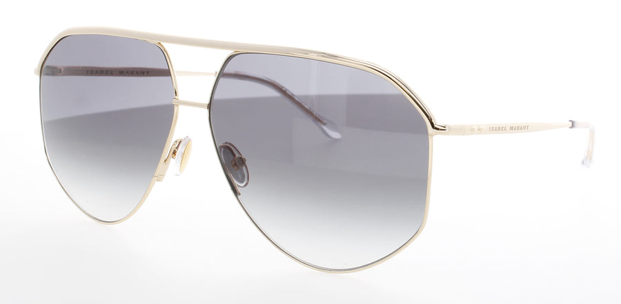 ISABEL MARANT 0117/S Frame GOLD Lens GRADIENT GREY