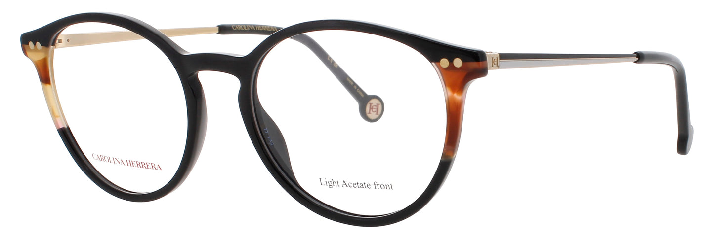 CAROLINA HERRERA HER 0166 Frame BLACK/HAVANA Lens DEMO