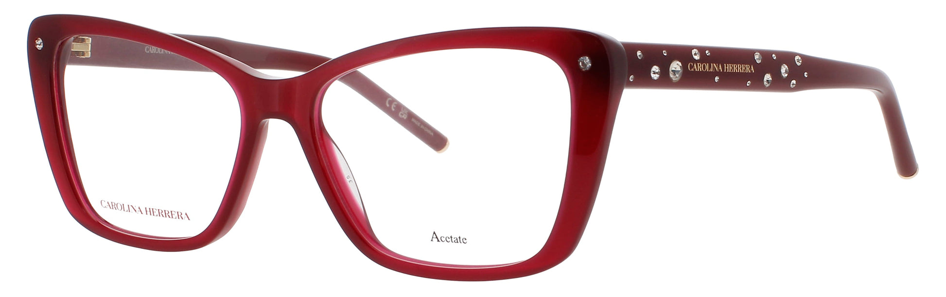 CAROLINA HERRERA HER 0149 Frame BURGUNDY Lens DEMO