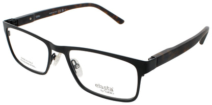 ELASTA E 3128 Frame MATTE BLACK Lens DEMO
