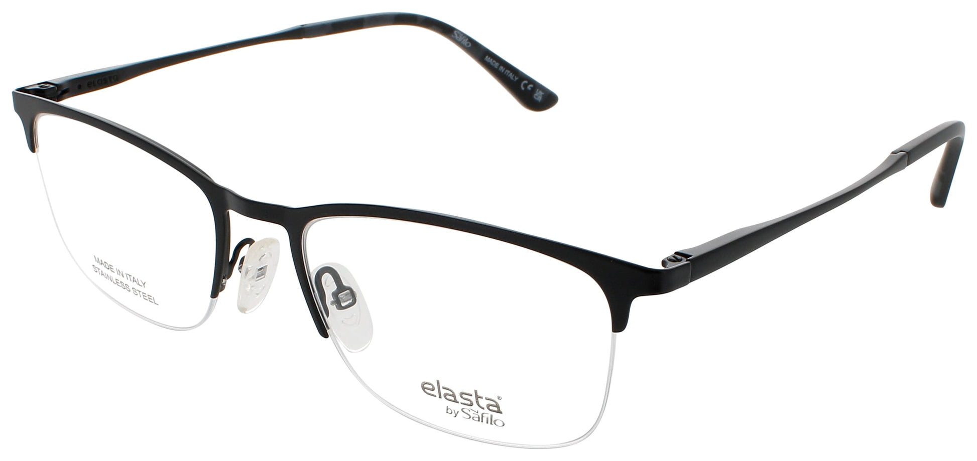 ELASTA E 7253 Frame MATTE BLACK Lens DEMO