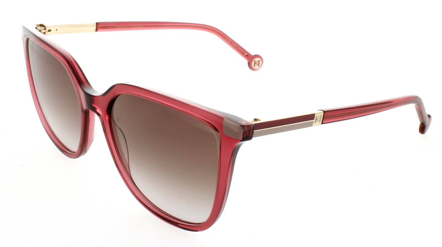 CAROLINA HERRERA HER 0140/S Frame MAUVE Lens BROWN