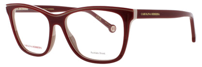 CAROLINA HERRERA HER 0172 Frame BURGUNDY/BEIGE Lens DEMO