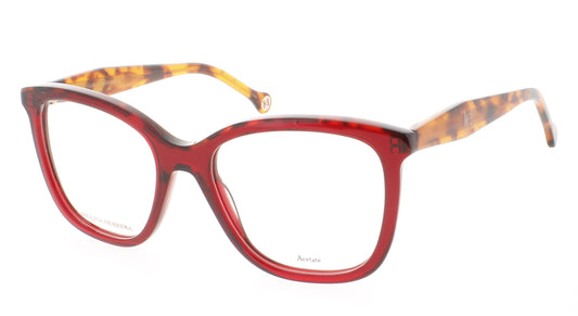 CAROLINA HERRERA HER 0146 Frame BURGUNDY HAVANA Lens DEMO