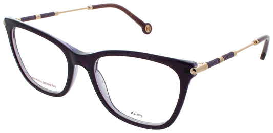 CAROLINA HERRERA HER 0151 Frame VIOLET GLITTER Lens DEMO