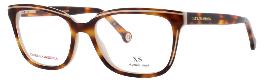 CAROLINA HERRERA HER 0170 Frame HAVANA/WHITE Lens DEMO