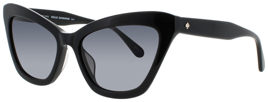 KATE SPADE AMELIE/G/S Frame BLACK Lens GRADIENT GREY