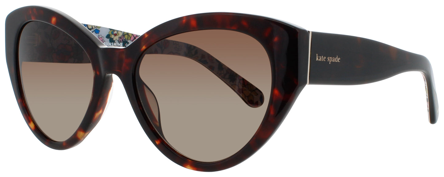 KATE SPADE PAISLEIGH/S Frame TORTOISE Lens GRADIENT DARK BROWN
