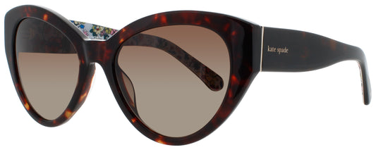 KATE SPADE PAISLEIGH/S Frame TORTOISE Lens GRADIENT DARK BROWN
