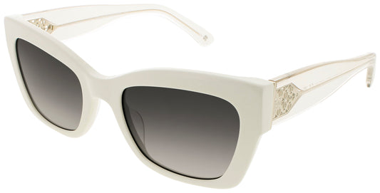 KATE SPADE VALERIA/S Frame WHITE Lens BROWN OCHRE