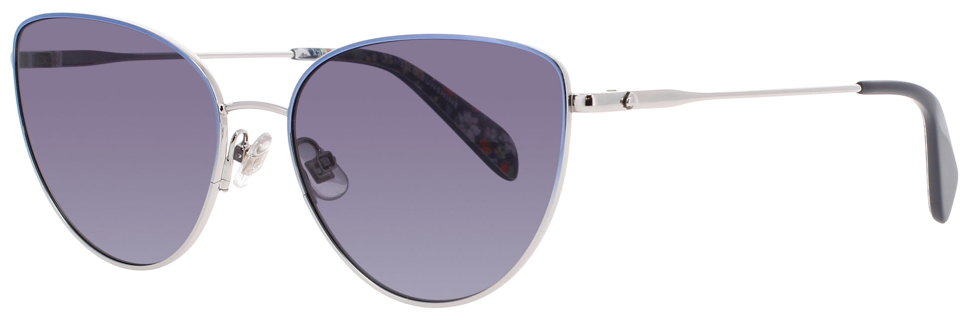 KATE SPADE HAILEY/G/S Frame BLUE Lens DARK GREY TINT