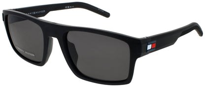 TOMMY HILFIGER TH 1977/S Frame MATTE BLACK Lens GREY POLARIZED