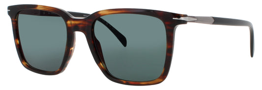DAVID BECKHAM 1130/S Frame BROWN HORN Lens GREEN POLARIZED