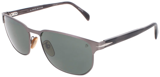 DAVID BECKHAM DB 1131/S Frame MATTE DARK RUTHENIUM Lens GREEN