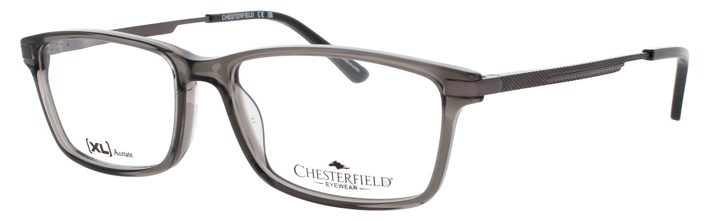 CHESTERFIELD CH-107XL Frame GREY / CRYSTAL Lens DEMO