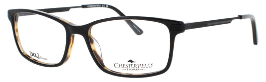 CHESTERFIELD CH-107XL Frame BLACK / HAVANA Lens DEMO