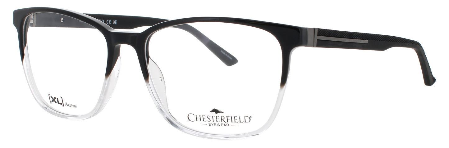 CHESTERFIELD CH-110XL Frame BLACK / CRYSTAL Lens DEMO