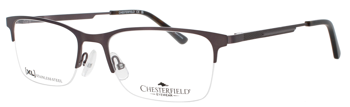 CHESTERFIELD CH-108XL Frame MATTE GREY Lens DEMO
