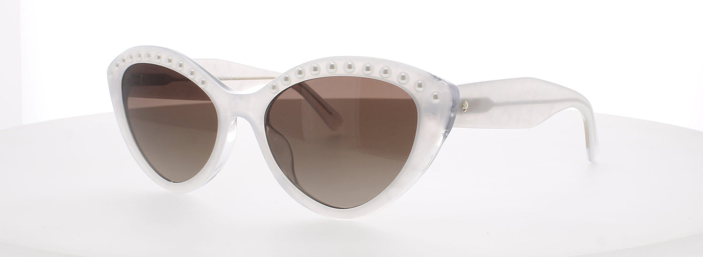 KATE SPADE JUNI/G/S Frame WHITE Lens BROWN