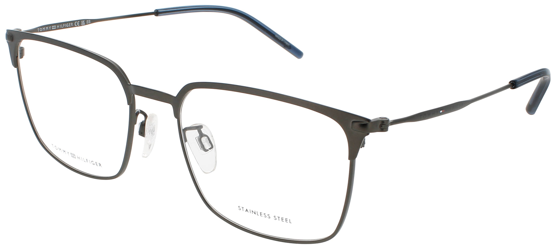 TOMMY HILFIGER TH 2062/G Frame MATTE RUTHENIUM BLACK Lens DEMO