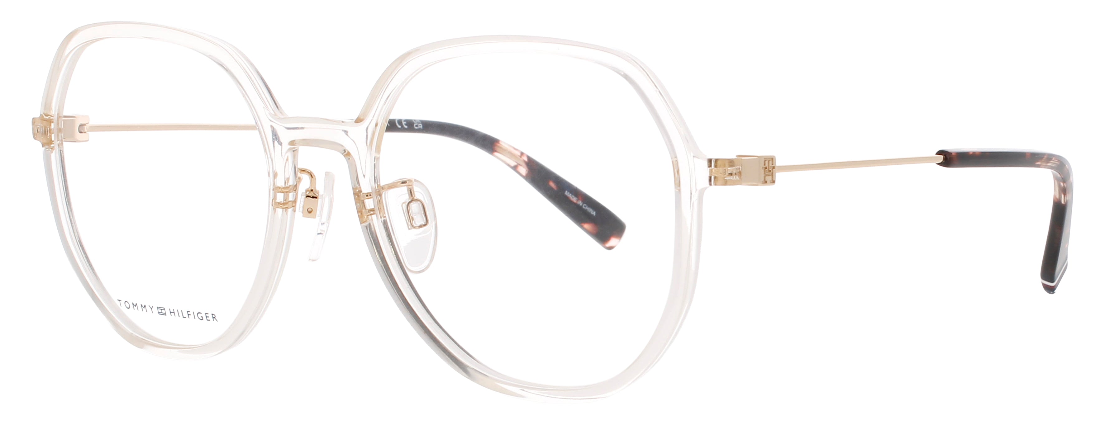 TOMMY HILFIGER TH 2066/F Frame CHAMPAGNE Lens DEMO – business.mjgtrading