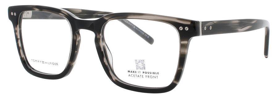 TOMMY HILFIGER TH-2034 Frame GREY HORN Lens DEMO