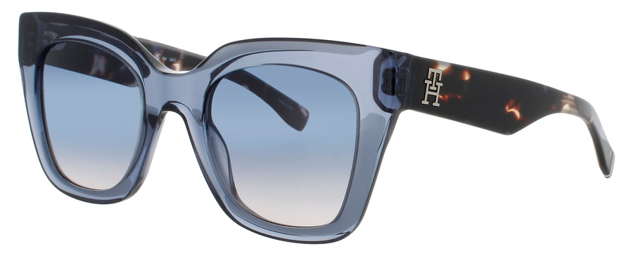 TOMMY HILFIGER TH 2051/S Frame BLUE Lens BLUE PINK GRADIENT
