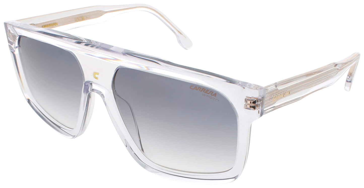 CARRERA 1061/S Frame CRYSTAL Lens BLUE GOLD MIRROR