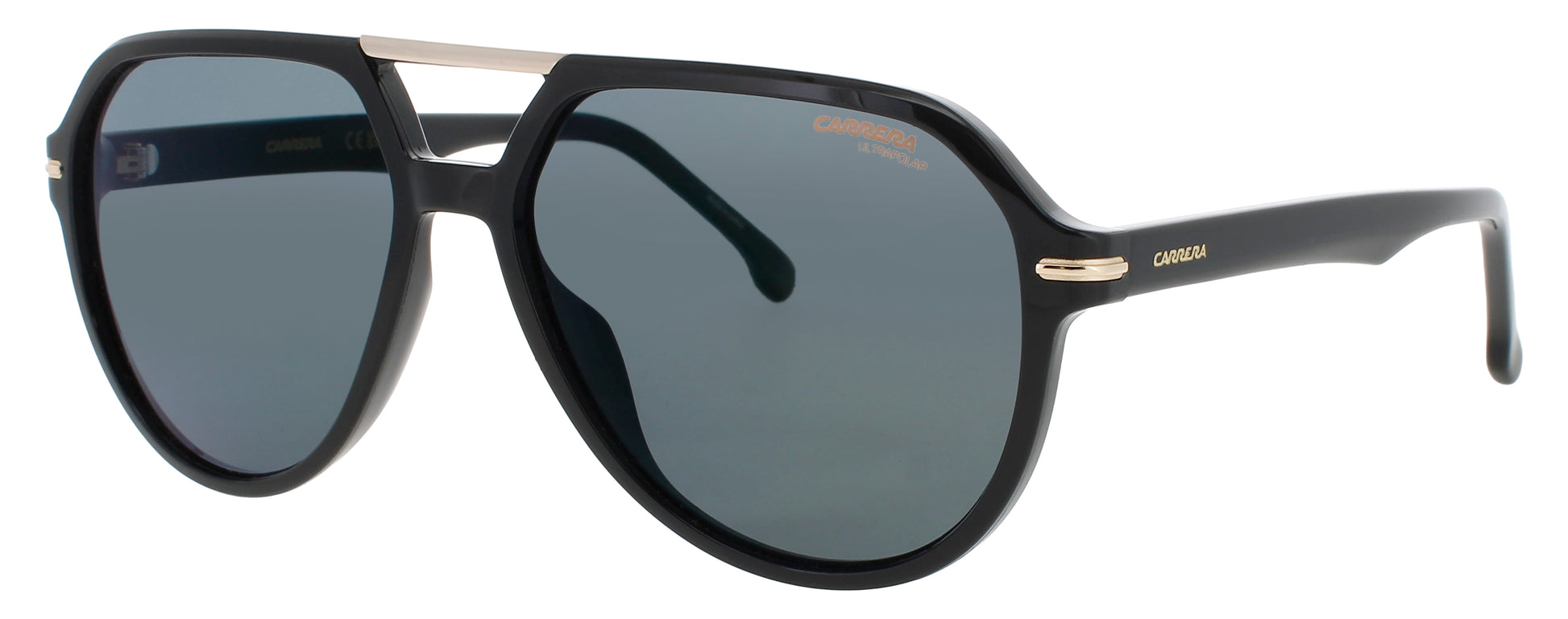CARRERA 315/S Frame BLACK Lens GREEN POLARIZED